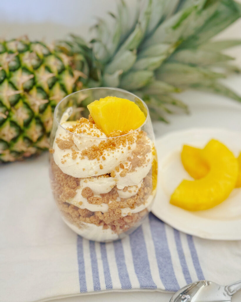 Pineapple Whipped Cheesecake - Gluten Free