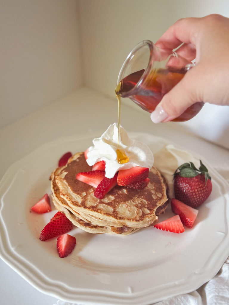 Pancakes and Maple Syrup